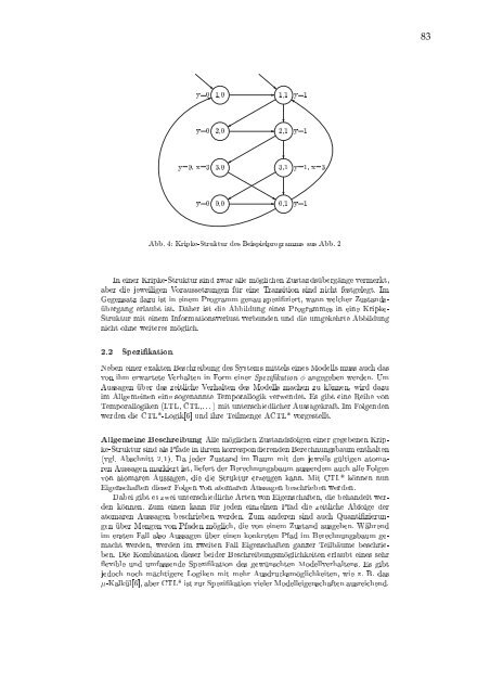 Verifikation reaktiver Systeme - UniversitÃ¤t Kaiserslautern