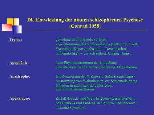 Schizophrenie - Medizinische UniversitÃ¤t Graz