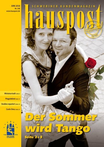 Der Sommer wird Tango - Hauspost