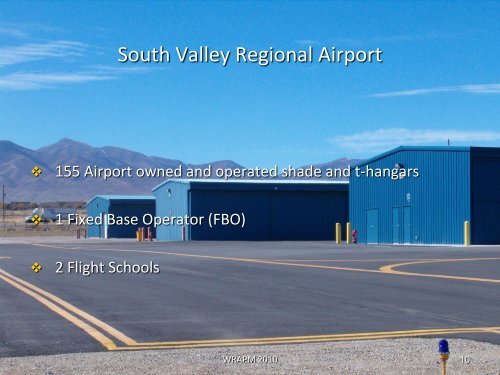 FBO's, Hangars, and General Aviation - Salt Lake City International ...