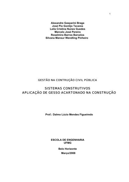 TRABALHO TÃCNICO GESSO.pdf - DEMC - UFMG