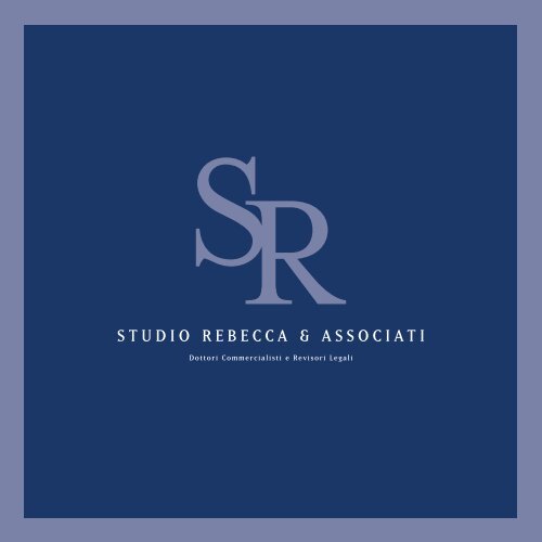 Presentazione scaricabile - Studio Rebecca & Associati