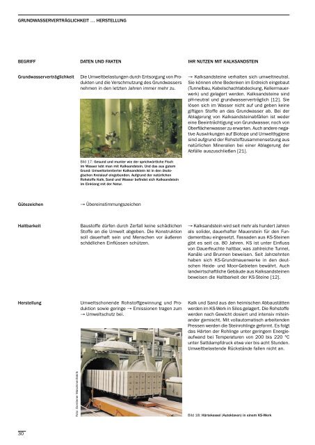 KALKSANDSTEIN Das Lexikon: Bauen und Wohnen