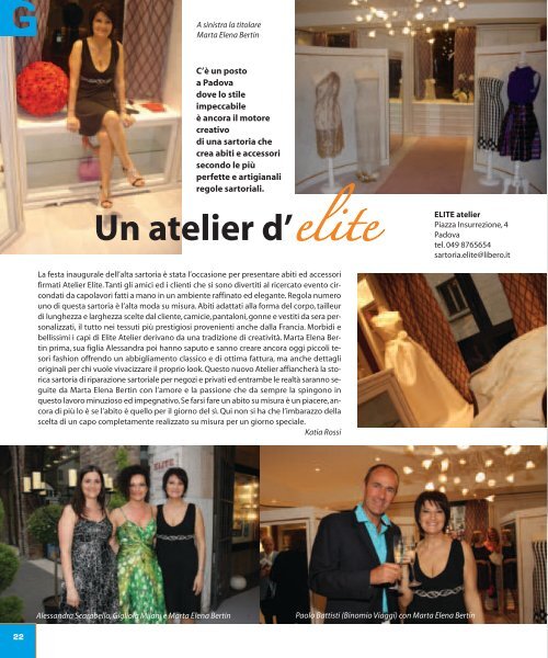 Premio Campiello 2008 - Gotha Magazine