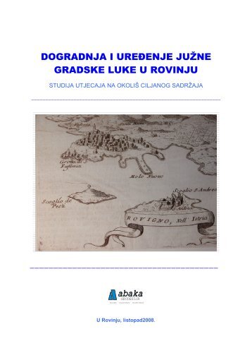 Studija utjecaja na okoliÅ¡ - Istarska Å¾upanija