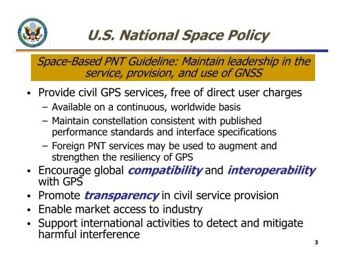 GNSS Interoperability through International Cooperation - GPS.gov