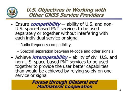 GNSS Interoperability through International Cooperation - GPS.gov