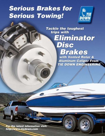 Eliminator Disc Brakes Eliminator Disc Brakes - Triad Trailers