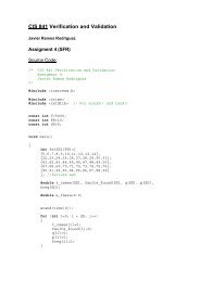 CIS 841 Verification and Validation