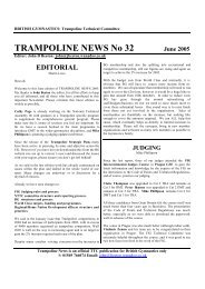 trampoline news 2 - Gillingham Jumpers Trampoline and Gymnastics