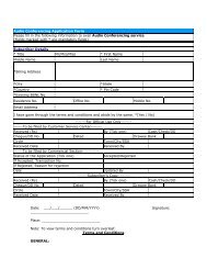 Audio Conferencing Application Form Please fill in the ... - BSNL