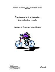 Section 3 : Principes scientifiques - MusÃ©e des sciences et de la ...