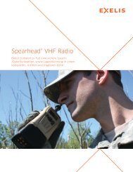 Exelis Spearhead VHF Radio