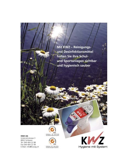 Download des Branchenführers als PDF - Hauswart Schweiz