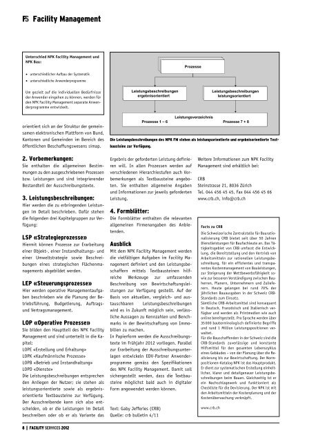 Download des Branchenführers als PDF - Hauswart Schweiz