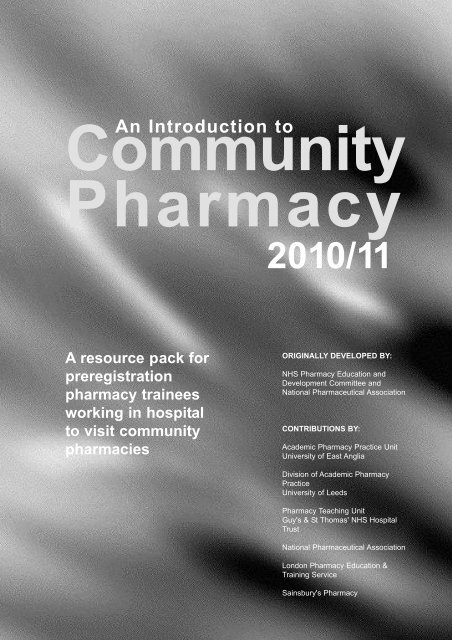 Community Pharmacy - General Pharmaceutical Council