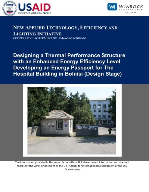 Designing a Thermal Performance Structure with an ... - Tkibuli Tea