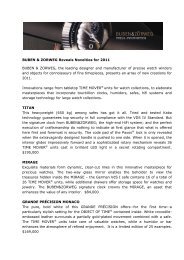 Press Release PDF - Professional Watches