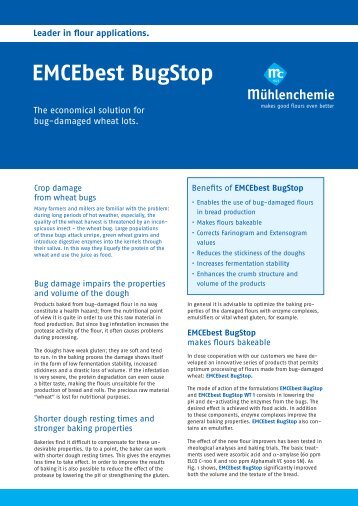 EMCEbest BugStop - MÃ¼hlenchemie GmbH & Co. KG