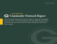 Green Bay Packers Mission - NFL.com