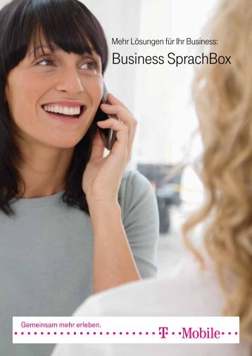 Business SprachBox - T-Mobile Business