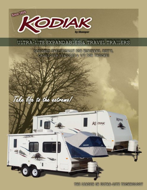 2009 Kodiak Brochure Pdf Dutchmen Rv