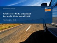 Exklusiv-Sponsoring - AutoScout24 Media