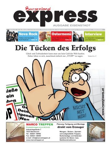 Die Zeitung zum Download als PDF (Ausgabe Eisenstadt)