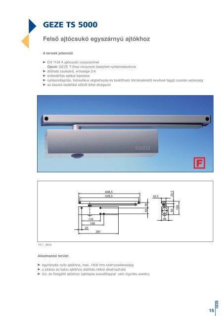 GEZE TS 5000 - Ajtogyar.hu