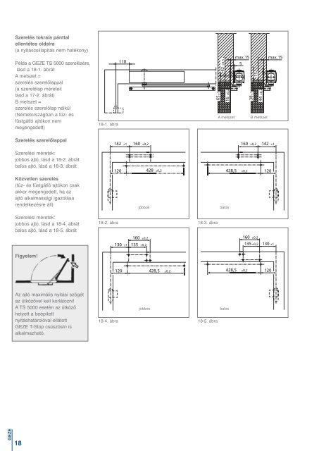 GEZE TS 5000 - Ajtogyar.hu