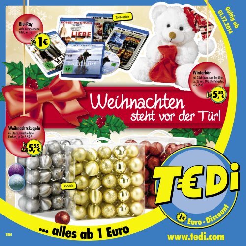 TEDI - Weihnachten - 26.11.2014 - A