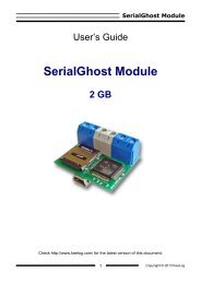 Serial RS-232 Logger User Guide - SerialGhost Module