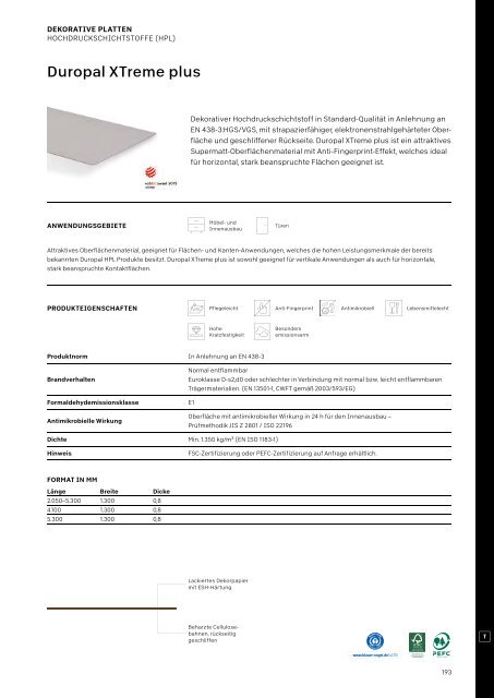 PFLEIDERER - Gesamtprogramm 2017 – 2020