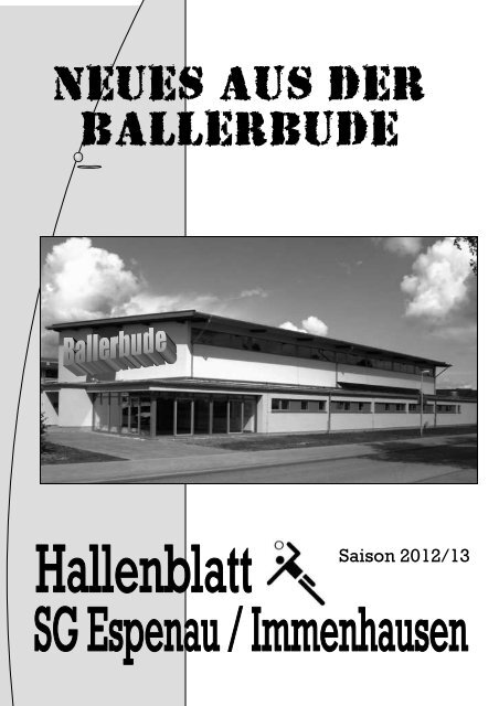 Hallenblatt 12-13.pub - TSV Immenhausen