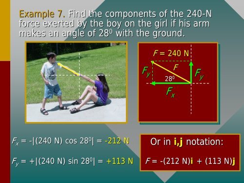 Chapter 3B -- Vectors