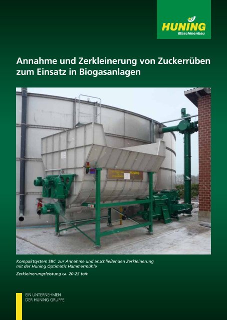 ZuckerrÃ¼be - Huning Maschinenbau