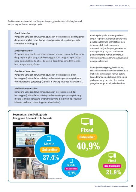 Profil Internet Indonesia 2012 (INDONESIA)