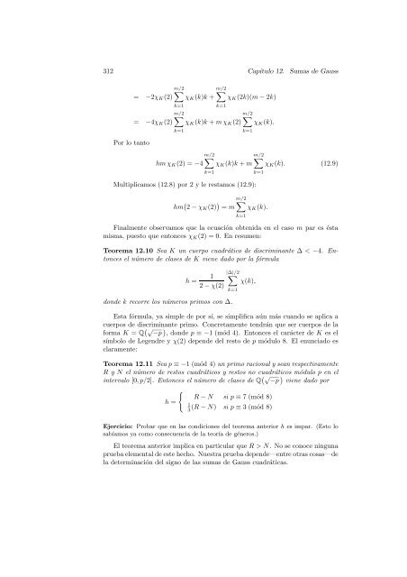 Teoria Numeros C Ivorra Castillo