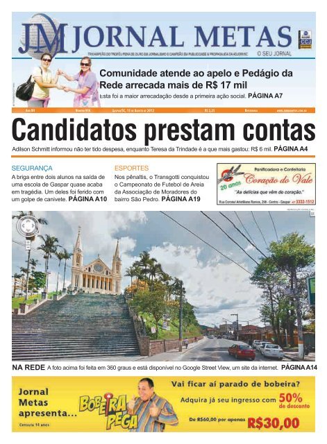 Maior cobertura de Balneário Camboriú é disputada por Cristiano