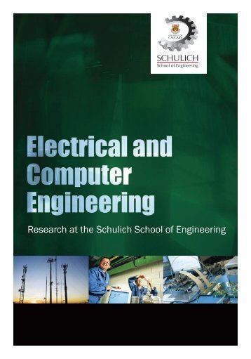 Research Booklet - The Schulich School of Engineering - University ...