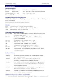 Download Cv Max F Perutz Laboratories