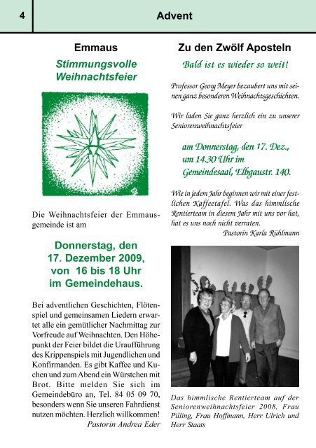GehLos - Ausgabe Dezember 2009 - Januar 2010 - Lurob.de