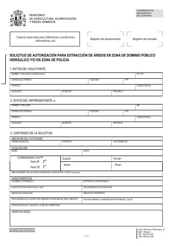 solicitud de autorizaciÃ³n para extracciÃ³n de Ã¡ridos en zona de ...