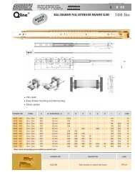 B - Q line ® ball-bearing slides