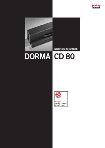 DORMA CD80 - RWA-Berlin