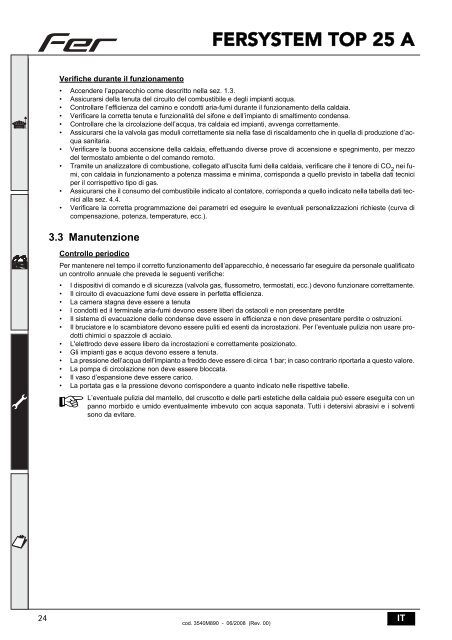 FERSYSTEM TOP 25 A - Certificazione energetica edifici