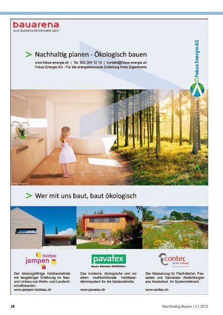 Nachhaltig Bauen Kanton ZÃ¼rich 3/2012 - Gerber Media