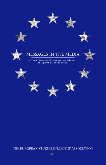 Messages In The Media 2013 The European Studies Students
