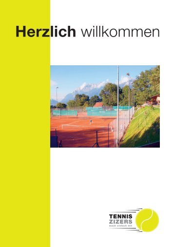 Herzlich willkommen - Tennisclub Zizers