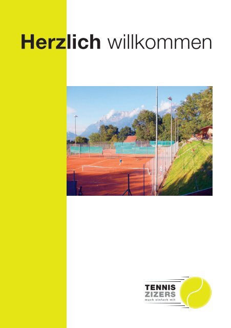 Herzlich willkommen - Tennisclub Zizers